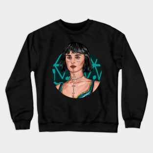 GIRL ART Crewneck Sweatshirt